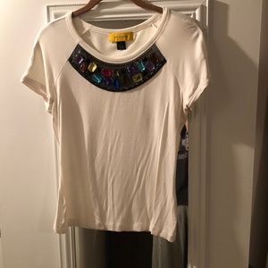 St John Tee Shirt with Jewels